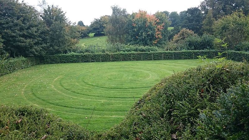 Grass Cutting in Abbots Leigh (Wildflowers and Wiggly Walks)