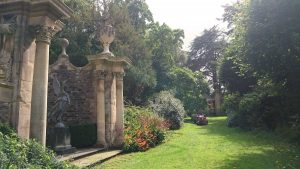 Statue and Lawn
